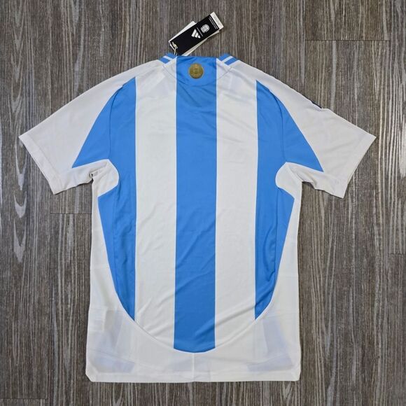 Adidas Argentina 2024 Home Jersey FIFA Soccer World Cup Messi Small S Blue White - Picture 9 of 14